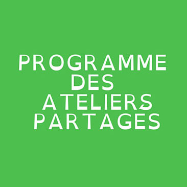 Programme des ateliers partagés – Printemps 2025